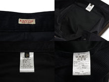 Load image into Gallery viewer, 新品未使用 KAPITAL キャピタル 8W コーデュロイ 5P ZIPPER ラット フレアパンツ K2410LP093 ブラック サイズ38 中古 4c070344