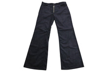 Load image into Gallery viewer, 新品未使用 KAPITAL キャピタル 8W コーデュロイ 5P ZIPPER ラット フレアパンツ K2410LP093 ブラック サイズ38 中古 4c070344