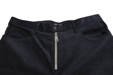Load image into Gallery viewer, 新品未使用 KAPITAL キャピタル 8W コーデュロイ 5P ZIPPER ラット フレアパンツ K2410LP093 ブラック サイズ38 中古 4c070344