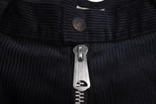 Load image into Gallery viewer, 新品未使用 KAPITAL キャピタル 8W コーデュロイ 5P ZIPPER ラット フレアパンツ K2410LP093 ブラック サイズ38 中古 4c070344