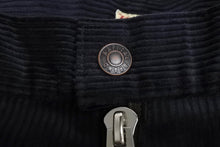 Load image into Gallery viewer, 新品未使用 KAPITAL キャピタル 8W コーデュロイ 5P ZIPPER ラット フレアパンツ K2410LP093 ブラック サイズ38 中古 4c070344