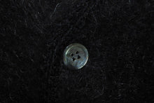 画像をギャラリービューアに読み込む, 新品未使用 SAINT Mxxxxxx × DENIM TEARS セントマイケル モヘア カーディガン ブラック ホワイト SMYS10000C50 中古 4c070381