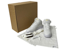 Load image into Gallery viewer, 新品同様 LOUIS VUITTON × NIKE ルイヴィトン ナイキ Air Force 1 Mid エアフォース1ミッド スニーカー 1A9V90 サイズ8 1/2 中古 4c070382