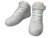 Load image into Gallery viewer, 新品同様 LOUIS VUITTON × NIKE ルイヴィトン ナイキ Air Force 1 Mid エアフォース1ミッド スニーカー 1A9V90 サイズ8 1/2 中古 4c070382