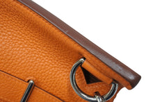 Load image into Gallery viewer, 極美品 HERMES エルメス ジプシエール34 ショルダーバッグ □Q刻 2013年 トリヨンクレマンス オレンジ シルバー金具 中古 4c070389