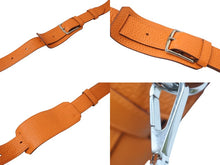Load image into Gallery viewer, 極美品 HERMES エルメス ジプシエール34 ショルダーバッグ □Q刻 2013年 トリヨンクレマンス オレンジ シルバー金具 中古 4c070389