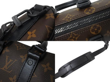 画像をギャラリービューアに読み込む, 極美品 LOUIS VUITTON ルイヴィトン キーポルXS ハンドバッグ M45788 モノグラムマカサー ブラック ブラウン パープル イエロー 中古 4c070391