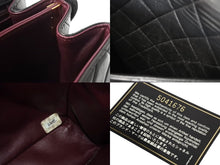 画像をギャラリービューアに読み込む, CHANEL シャネル ワンショルダーバッグ 5番台 ココマーク キルティング ラムスキン ブラック ヴィンテージ ゴールド金具 美品 中古 4c070399