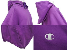 Load image into Gallery viewer, Champion チャンピオン SUPER HOODIE スーパーフーディ パーカー S2202-GZZ サイズL パープル 美品 中古 4c070409