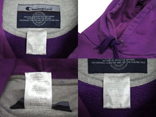 Load image into Gallery viewer, Champion チャンピオン SUPER HOODIE スーパーフーディ パーカー S2202-GZZ サイズL パープル 美品 中古 4c070409