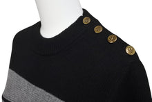 画像をギャラリービューアに読み込む, LOUISVUITTON ルイヴィトン ニットワンピース 19SS FHKD10LPX イタリア製 カシミヤ ウール ブラック サイズS 美品 中古 4c070411