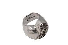 画像をギャラリービューアに読み込む, CHROMEHEARTS クロムハーツ ラージハート リング 指輪 アクセサリー シルバー925 28.9g サイズ16 美品 中古 4c070420