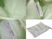 画像をギャラリービューアに読み込む, 極美品 BOTTEGA VENETA ボッテガヴェネタ ジョディ ミニ ハンドバッグ イントレチャート レザー ライトグリーン 中古 4c070424