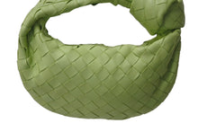 画像をギャラリービューアに読み込む, 極美品 BOTTEGA VENETA ボッテガヴェネタ ジョディ ミニ ハンドバッグ イントレチャート レザー ライトグリーン 中古 4c070424