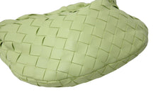 画像をギャラリービューアに読み込む, 極美品 BOTTEGA VENETA ボッテガヴェネタ ジョディ ミニ ハンドバッグ イントレチャート レザー ライトグリーン 中古 4c070424