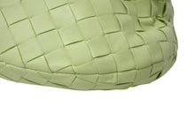 画像をギャラリービューアに読み込む, 極美品 BOTTEGA VENETA ボッテガヴェネタ ジョディ ミニ ハンドバッグ イントレチャート レザー ライトグリーン 中古 4c070424