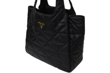 画像をギャラリービューアに読み込む, 新品同様 PRADA プラダ トートバッグ ハンドバッグ キルティング 1BG450 イタリア製 レザー ゴールド金具 中古 4c070432