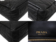 画像をギャラリービューアに読み込む, 新品同様 PRADA プラダ トートバッグ ハンドバッグ キルティング 1BG450 イタリア製 レザー ゴールド金具 中古 4c070432
