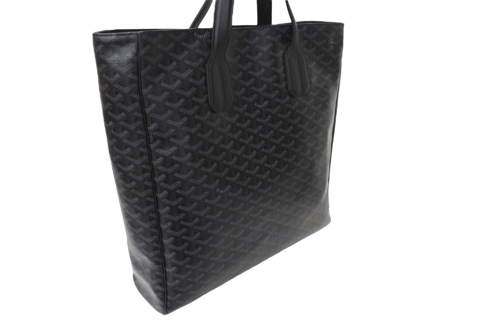 新品同様品 GOYARD ゴヤール サックヴォルテール 限定 トートバッグ 綿 麻 オール ブラック 中古 4c070433 – Casanova  Vintage