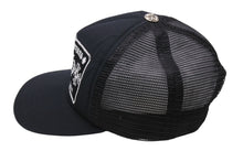 画像をギャラリービューアに読み込む, CHROME HEARTS クロムハーツトラッカーキャップ CHロゴ刺繍 クロスボール シルバー 925 ブラック 中古 美品 4c070444