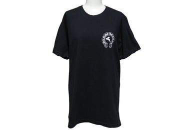 CHROME HEARTS クロムハーツ フォッティ 半袖Ｔシャツ サイズM ホースシュー ブラック 美品 中古 4c070447