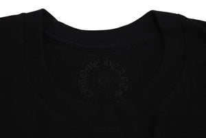 CHROME HEARTS クロムハーツ フォッティ 半袖Ｔシャツ サイズM ホースシュー ブラック 美品 中古 4c070447