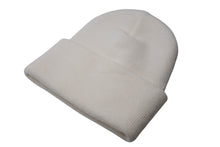 画像をギャラリービューアに読み込む, 極美品 CHROME HEARTS クロムハーツ ビーニー ニットキャップ ホワイト CHプラス アクリル ONE SIZE 刺繍 中古 4c070451