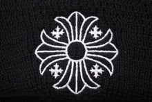 画像をギャラリービューアに読み込む, Chrome Hearts クロムハーツ CH WOOL WATCH CAP ニット帽 帽子 CHプラス ウール ブラック ホワイト 美品 中古 4c070457