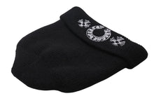 画像をギャラリービューアに読み込む, Chrome Hearts クロムハーツ WOOL WATCH CAP ニット帽 帽子 ホースシュー U.S.A製 ブラック ホワイト サイズOS 美品 中古 4c070458