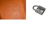 Load image into Gallery viewer, HERMES エルメス BIRKIN バーキン55 ハンドバッグ トゴ オレンジ シルバー金具 ◻︎I刻印 美品 中古 4c070461