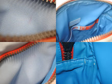 画像をギャラリービューアに読み込む, CHANEL シャネル スポーツライン ショルダーバッグ 7番台 ココマーク ナイロンキャンバス ブルー レッド 良品 中古 4c070463