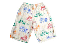 Load image into Gallery viewer, GUCCI × Disney グッチ × ディズニー オーバーサイズ ボウリングパンツ ショートパンツ 604046 サイズ44 ベージュ リネン 中古 4c070466