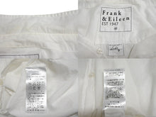 画像をギャラリービューアに読み込む, Frank&amp;Eileen フランクアンドアイリーン LUKE ルーク 長袖シャツ 3420700021 サイズM ホワイト コットン 美品 中古 4c070471