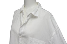 画像をギャラリービューアに読み込む, Frank&amp;Eileen フランクアンドアイリーン LUKE ルーク 長袖シャツ 3420700021 サイズM ホワイト コットン 美品 中古 4c070471
