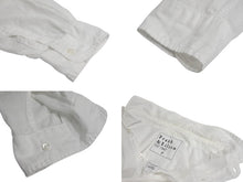 画像をギャラリービューアに読み込む, Frank&amp;Eileen フランクアンドアイリーン LUKE ルーク 長袖シャツ 3420700021 サイズM ホワイト コットン 美品 中古 4c070471
