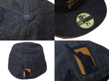 画像をギャラリービューアに読み込む, NEW ERA ニューエラ キャップ デニム NBA CHRIS WEBBER LIMITED 刺繍 サイズ7 3/4 62cm 美品 中古 4c070477