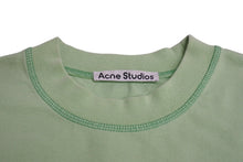 Load image into Gallery viewer, 極美品 ACNE STUDIOS アクネストゥディオズ 半袖Ｔシャツ 1152-343-0274 サイズS グリーン ロゴプリント 中古 4c070479