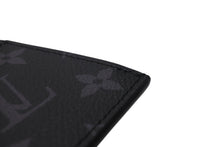 Load image into Gallery viewer, 新品同様 LOUIS VUITTON ルイヴィトン コインカード ホルダー コインケース M30271 モノグラム エクリプス タイガレザー ブラック 中古 4c070484