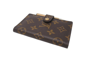 LOUIS VUITTON ルイヴィトン アジェンダ ミニ 手帳カバー R20007 ブラウン PVC レザー ペン付き ゴールド金具 中古 4c070491