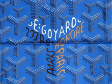 Load image into Gallery viewer, 新品未使用 GOYARD ゴヤール スカーフ N°1 スカーフ FOULARMMLSR10SR10X スカイブルー シルク 中古 4c070492