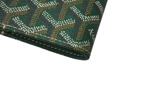 New and unused GOYARD Castiglione Cover Notebook Cover CASTIGMMLTY09CL09X Markage Green PVC Leather Used 4c070493