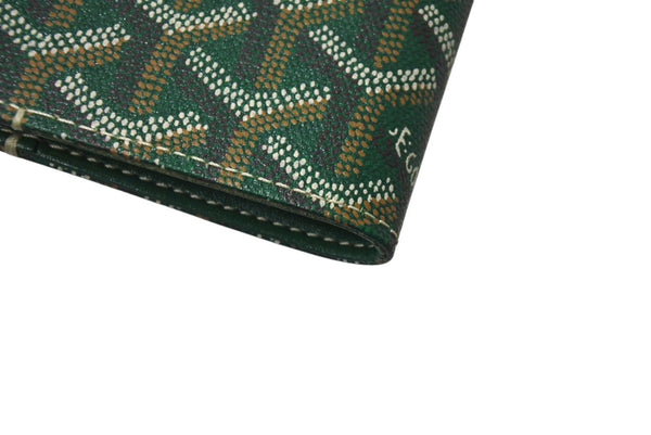 New and unused GOYARD Castiglione Cover Notebook Cover CASTIGMMLTY09CL09X Markage Green PVC Leather Used 4c070493