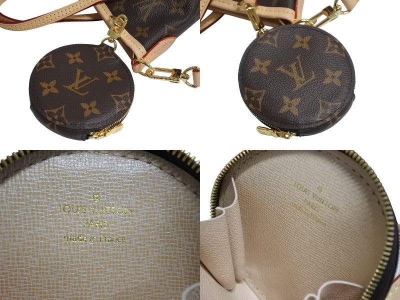 新品未使用 LOUIS VUITTON ルイヴィトン ネヴァーフル BB モノグラム ショルダーバッグ ブラウン ICチップ M46705 中古 4c070498
