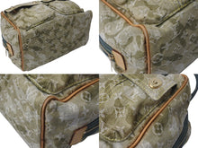 画像をギャラリービューアに読み込む, LOUIS VUITTON ルイヴィトン 08AW モノグラモフラージュ デニム ジャスミン ハンドバッグ M95772 カーキ 村上隆 廃盤 美品 中古 4c070499