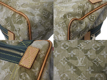 Load image into Gallery viewer, LOUIS VUITTON ルイヴィトン 08AW モノグラモフラージュ デニム ジャスミン ハンドバッグ M95772 カーキ 村上隆 廃盤 美品 中古 4c070499