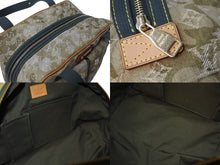 画像をギャラリービューアに読み込む, LOUIS VUITTON ルイヴィトン 08AW モノグラモフラージュ デニム ジャスミン ハンドバッグ M95772 カーキ 村上隆 廃盤 美品 中古 4c070499