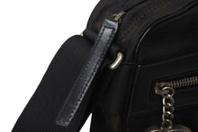 画像をギャラリービューアに読み込む, 極美品 CHANEL シャネル ニュートラベルライン ショルダーバッグ A30913 10番台 ココマーク ブラック ブラウン ナイロンキャンバス 中古 4c070504