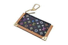 Load image into Gallery viewer, 極美品 LOUIS VUITTON ルイヴィトン ポシェットクレ コインケース モノグラム マルチカラー 村上隆 M92654 ゴールド金具 中古 4c070508