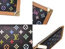 Load image into Gallery viewer, 極美品 LOUIS VUITTON ルイヴィトン ポシェットクレ コインケース モノグラム マルチカラー 村上隆 M92654 ゴールド金具 中古 4c070508