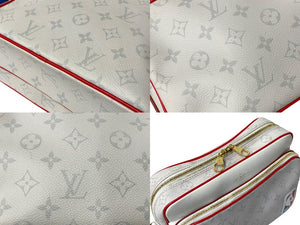 LOUISVUITTON ルイヴィトン LVxNBA ナイル メッセンジャーPM 2021CR ショルダーバッグ M45583 ホワイト ブルー レッド 美品 中古 4c070517